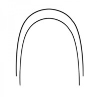 Ni-Ti Reverse Curve Wire Rectangular